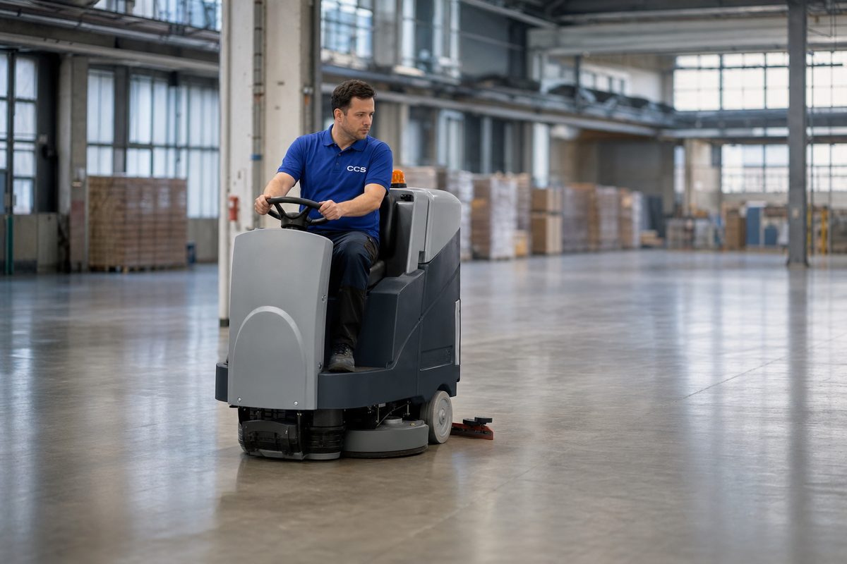 Industriereinigung in Berlin durch Casa Clean Solution – professionelle Gebäudereinigung im Einsatz