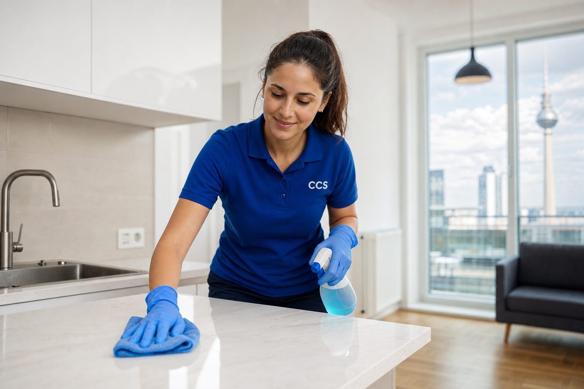 Wohnungs- & Endreinigung in Berlin durch Casa Clean Solution – professionelle Gebäudereinigung im Einsatz